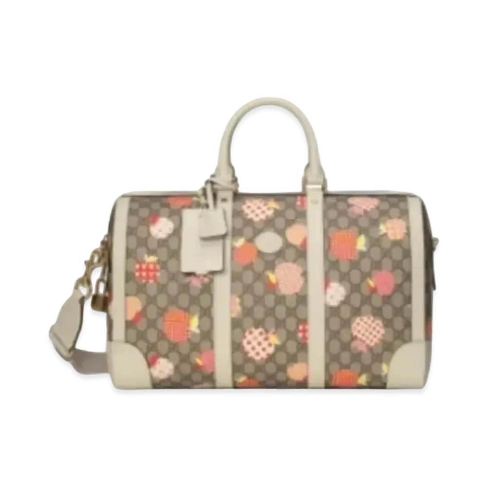 GUCCI GG Le Pomme Duffle "White"