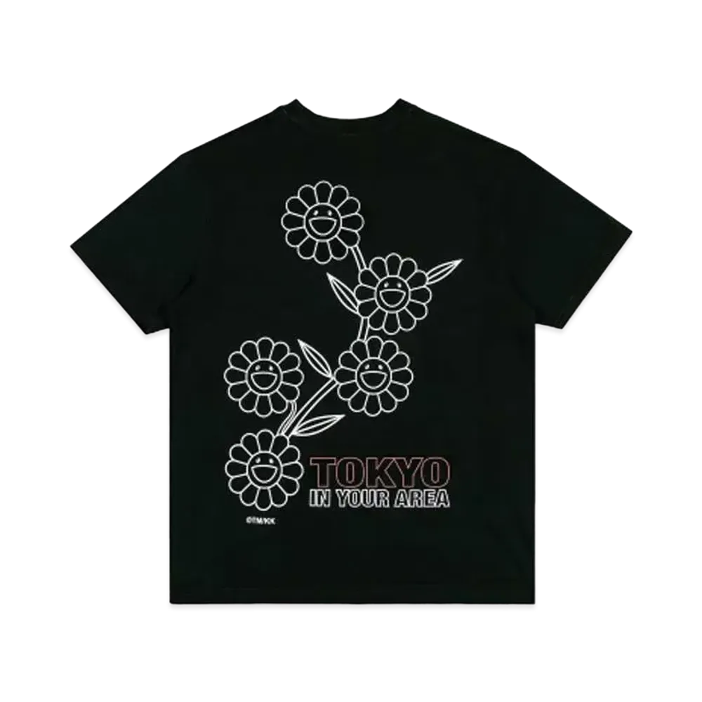 Takashi Murakami x BLACKPINK In Your Area Exclusive TOKYO T-Shirt "Black"