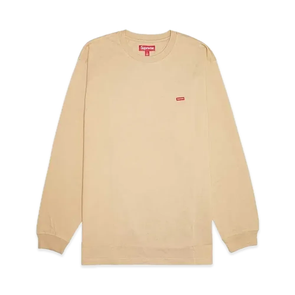 Supreme Small Box L/S Tee "Tan" (24FW)