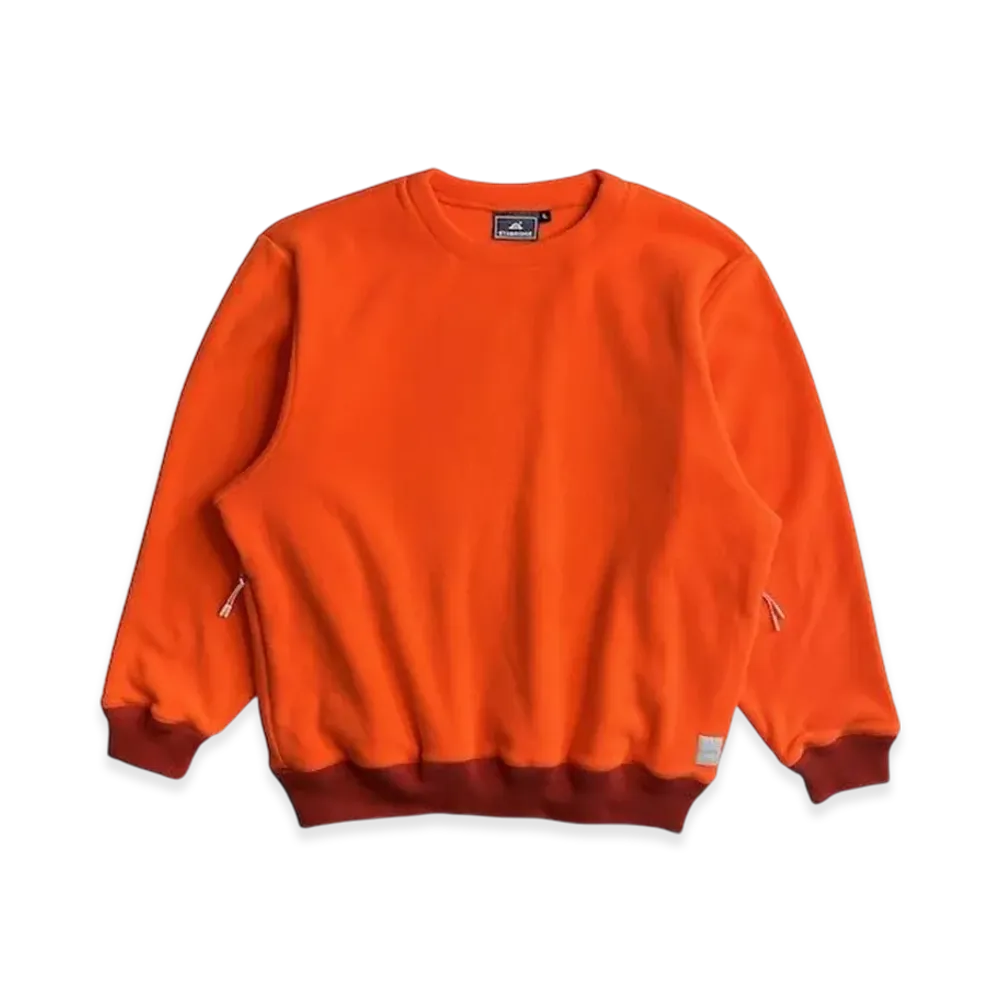 STABRIDGE Ultimate Crewneck Fleece "Safety Orange"