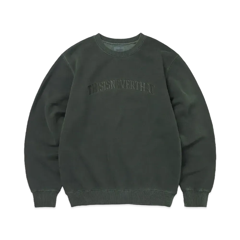 thisisneverthat Arch-Logo Crewneck "Dark Slate"