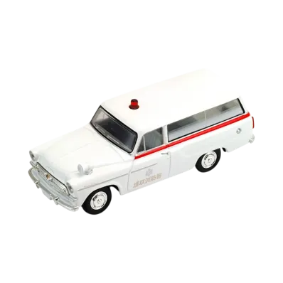 TOMYTEC "TOMICA LIMITED VINTAGE" 1/64 LV-91a Toyopet Master Line (Ambulance)