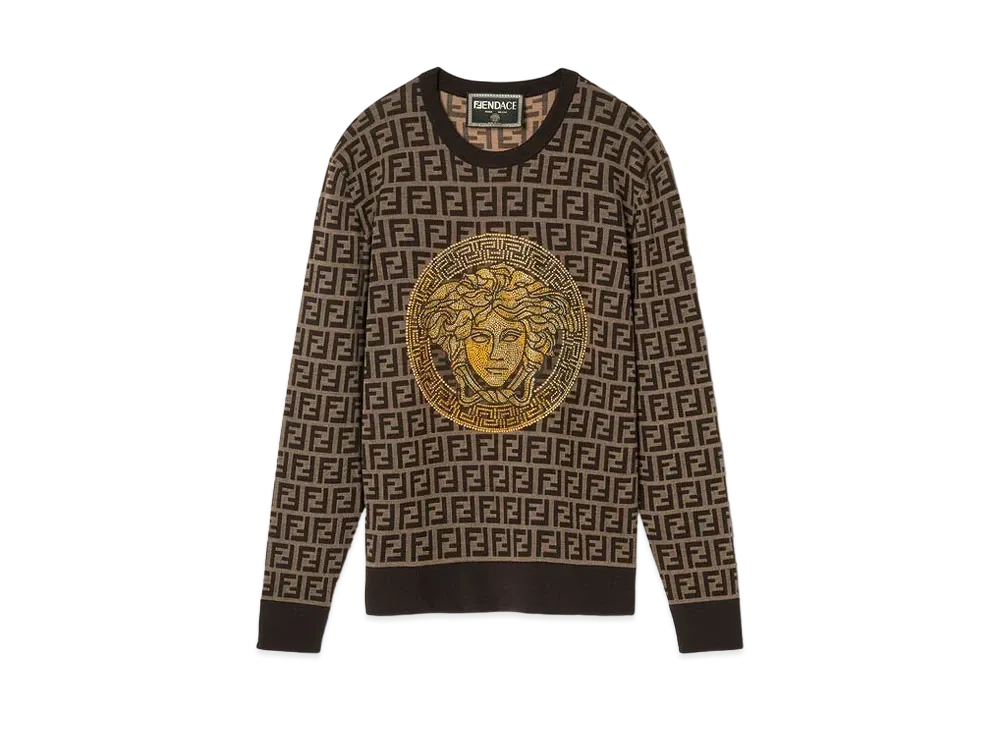 FENDI x Versace Fendace FF Jumper "Brown"