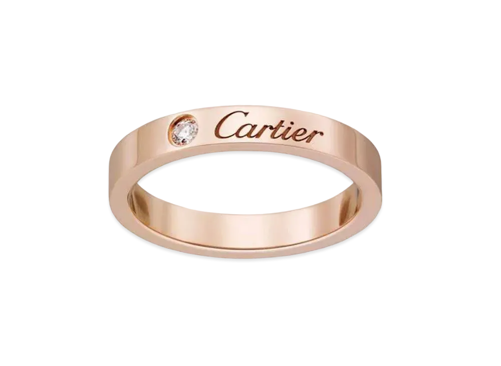 Cartier C De Cartier Wedding Band