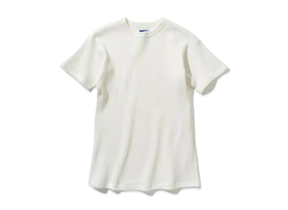 THE REAL McCOY'S TUBE KNIT THERMAL S/S "Milk"