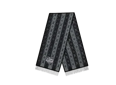 Louis Vuitton x NIGO LV MADE STRIPE SCARF "Black"