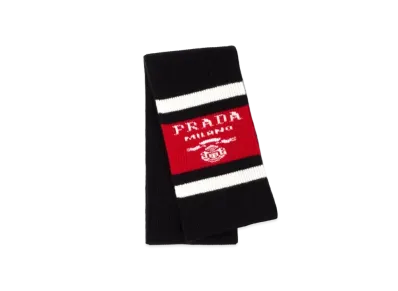 PRADA Cashmere Scarf "Black"