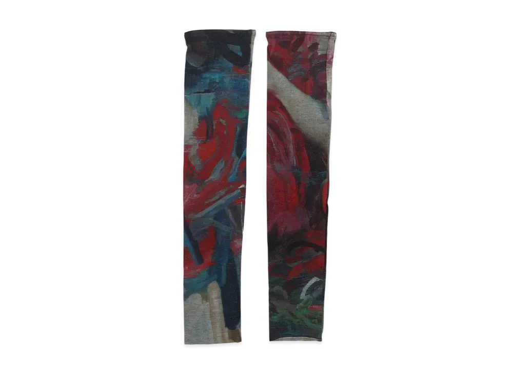 Yohji Yamamoto Pour Homme OUTLAST PLAIN STITCH ARM WARMER A "Red"