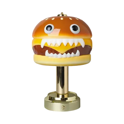 UNDERCOVER × MEDICOM TOY HAMBURGER LAMP