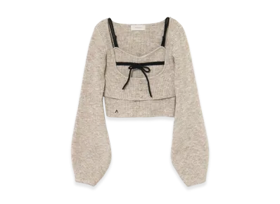 ANDMARY Women's Natalie Ribbon Set "Beige"