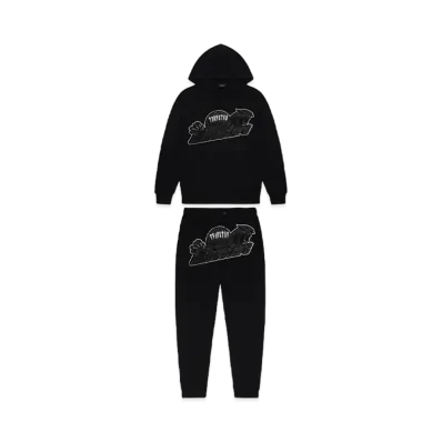 TRAPSTAR Shooters Hoodie Tracksuit "Blackout"