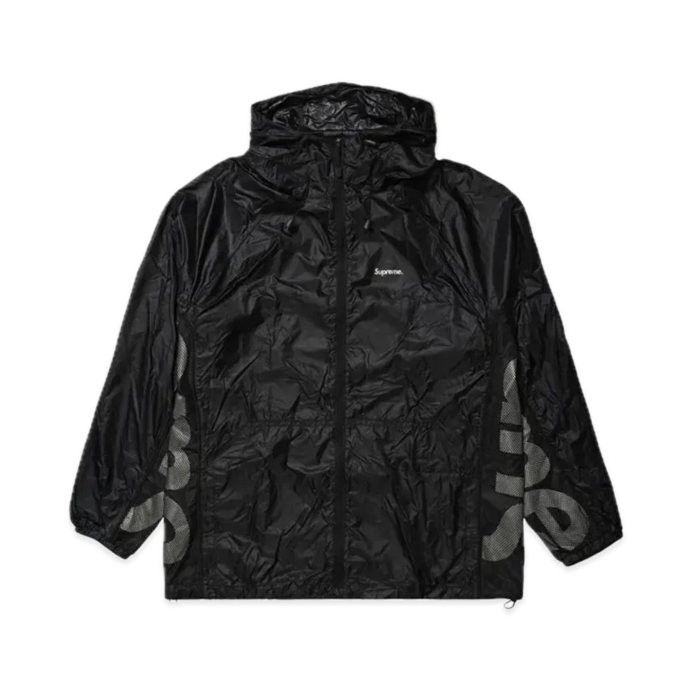 Supreme Ripstop Hooded Windshell "Black"