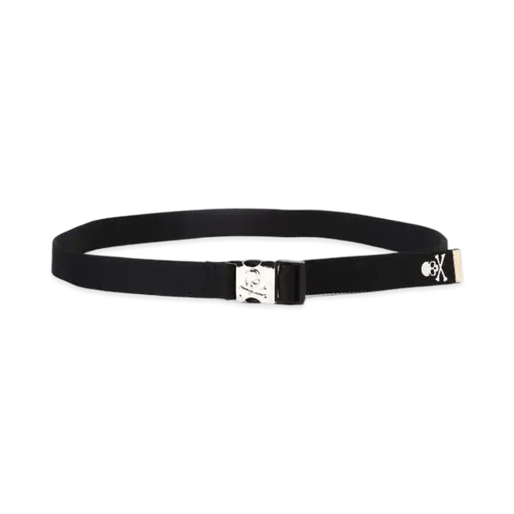 mastermind JAPAN Print Tape Belt "Black"