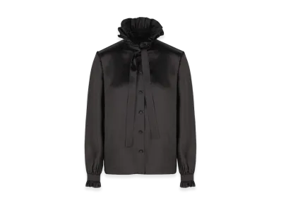 GUCCI Women's Silk Shirt "Black"