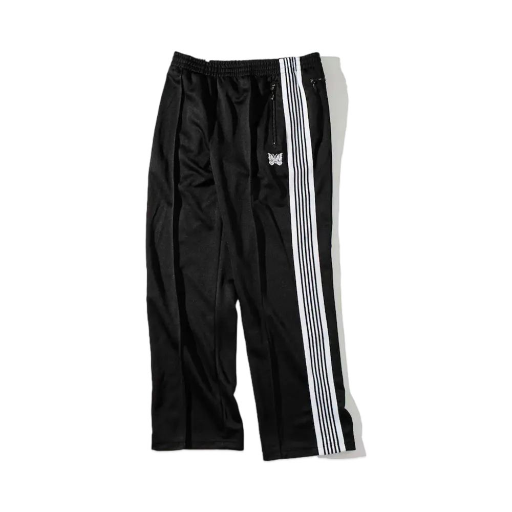 FREAK'S STORE x NEEDLES Track Pant Poly Smooth "Black"