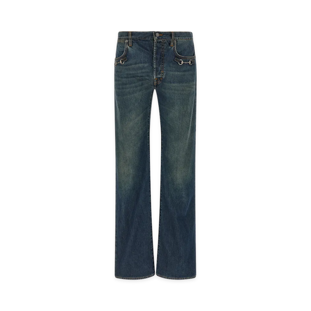 GUCCI Morsetto Jeans "Blue"