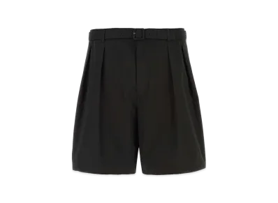 Saint Laurent Poplin Bermuda Shorts "Black"
