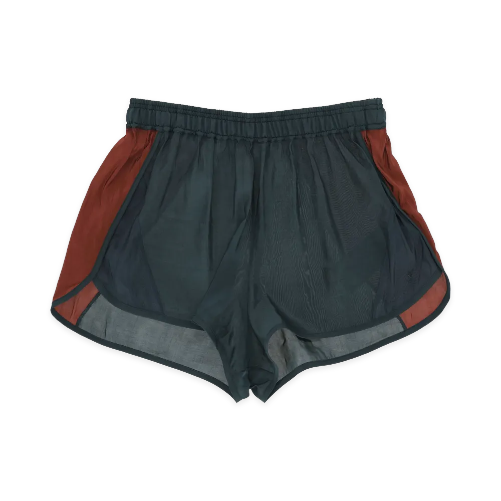 Saint Laurent Women's Shorts "Emerald"