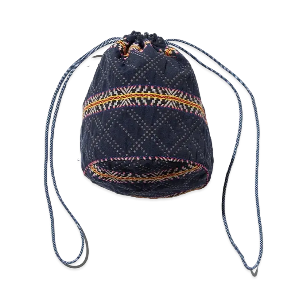 F/CE. Embroidered Purse S "Navy"