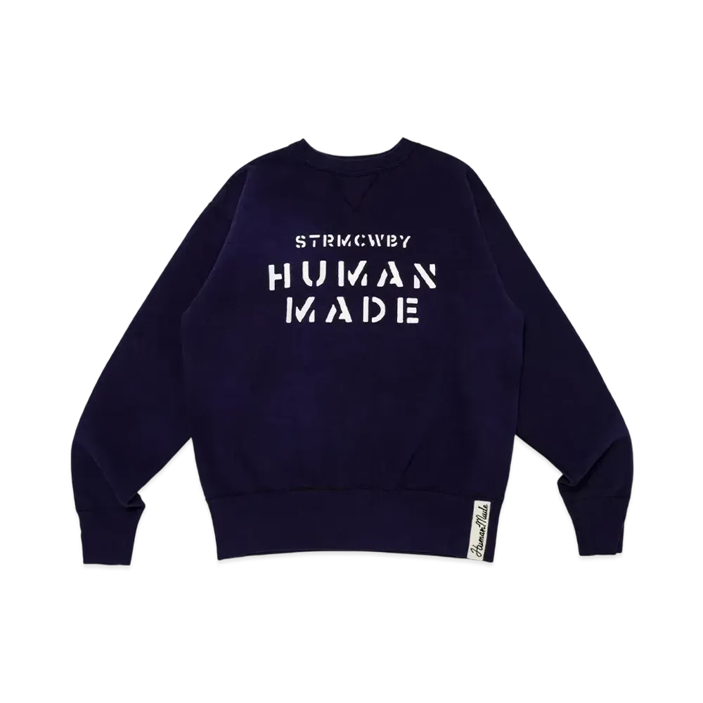 HUMAN MADE Tsuriami Sweatshirt "Navy"