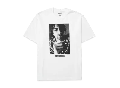 NEIGHBORHOOD x Charles Peterson Tee SS-4 "White"