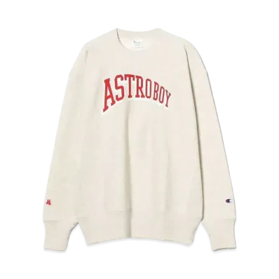 Champion x BEAMS x Mighty Atom Reverse Weave "Oatmeal"