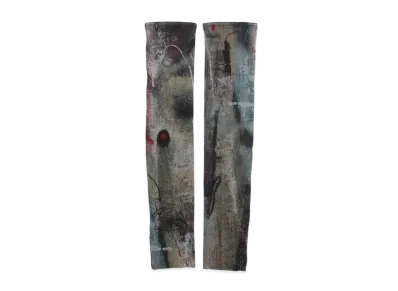 Yohji Yamamoto Pour Homme OUTLAST PLAIN STITCH ARM WARMER B "Brown"