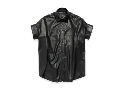 BALENCIAGA Tuck Sleeve Shirt "Black"