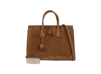Saint Laurent Women's Large "Sac De Jour" Bag "Brown"