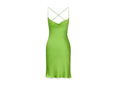 Saint Laurent Women's Dresses "Green"