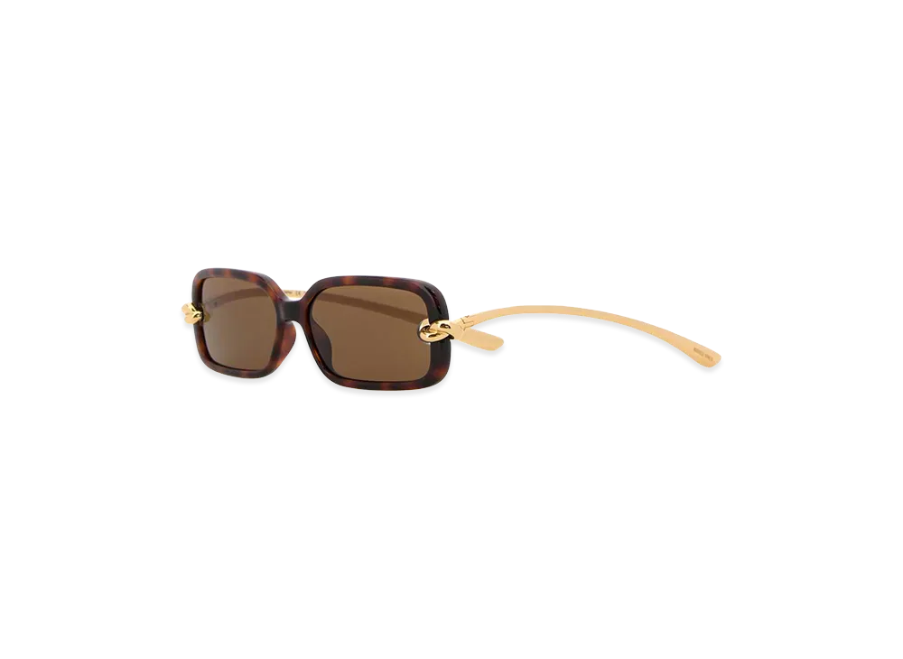 Bottega Veneta Women's Acetate Knot Sunglasses "Multicolor"
