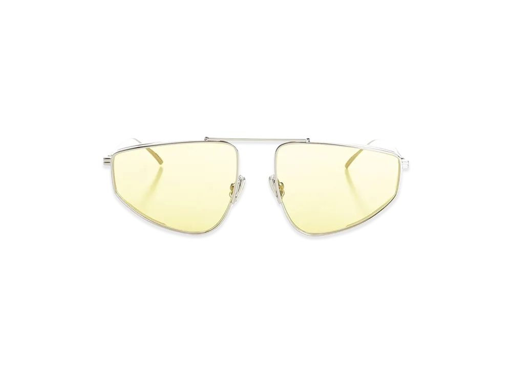 Bottega Veneta Metal Sunglasses "Silver"