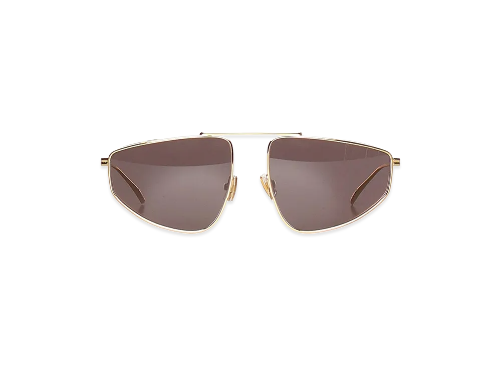 Bottega Veneta Women's Metal Classic Sunglasses "Gold"