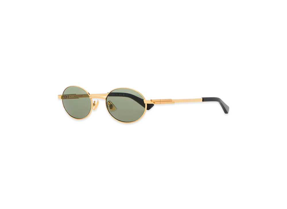 Bottega Veneta Women's Metal Classic Sunglasses "Gold"