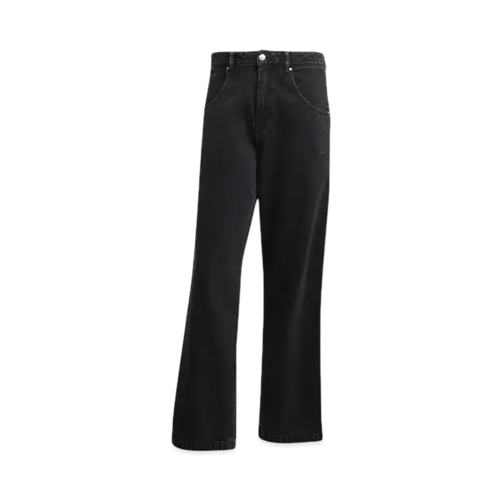 adidas Denim Firebird Pants "Black Denim"