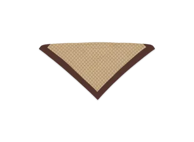 GUCCI Women's Embroidered Twill Foulard "Printed"