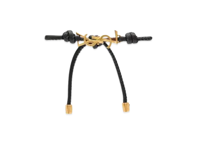 Saint Laurent Women's YSL Bracciale "Black"