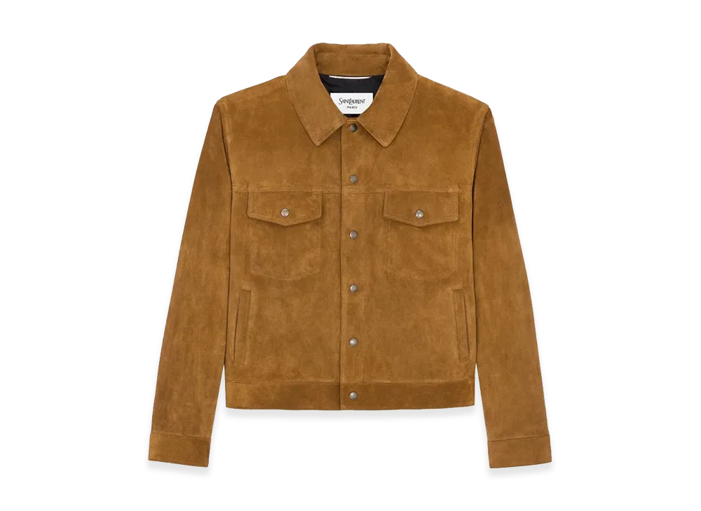 Saint Laurent Jackets "Brown"