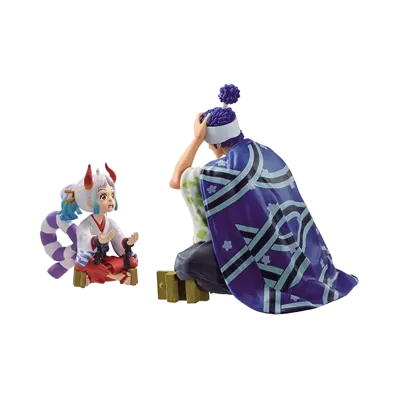 BANDAI "Ichiban Kuji" -One Piece Emotional Stories- D Prize Revible Moment-Yamato & Certain-
