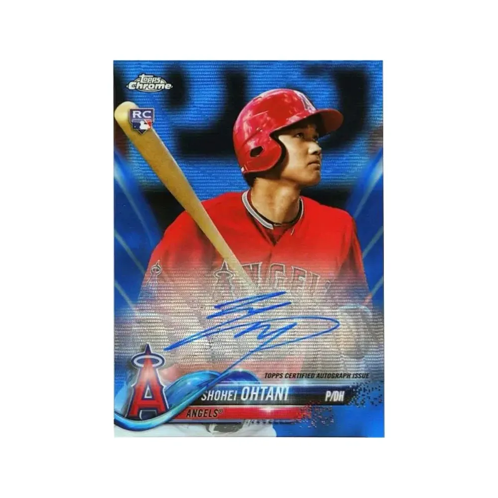 大谷翔平 直筆サイン入り [/150 RA-SO](2018 トップス クローム)