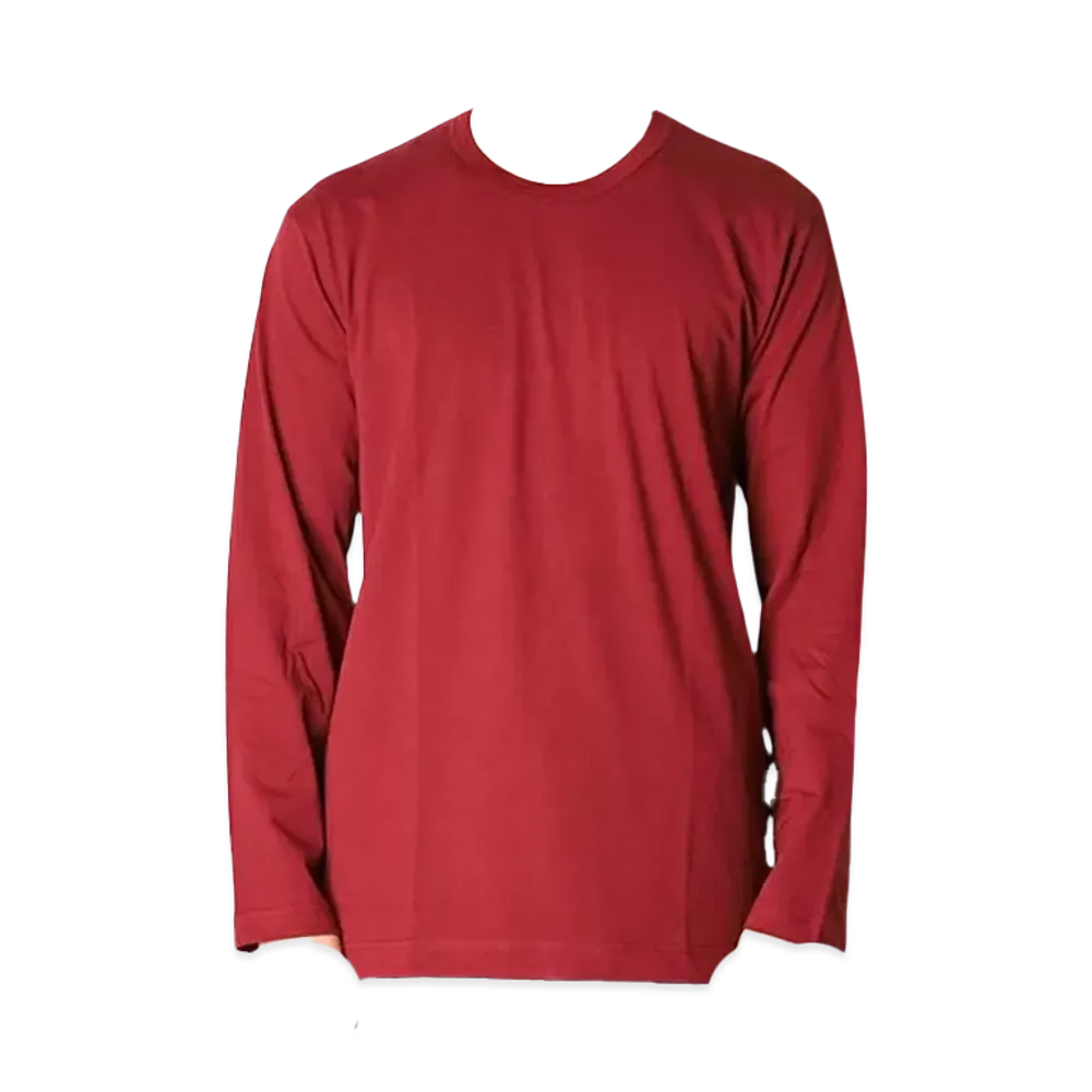 COMME des GARCONS SHIRT LS Tee "Burgundy"