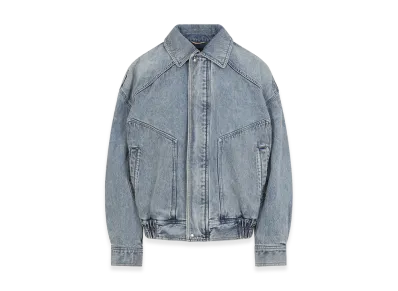 Saint Laurent Women's Denim Jacket "Light Blue"