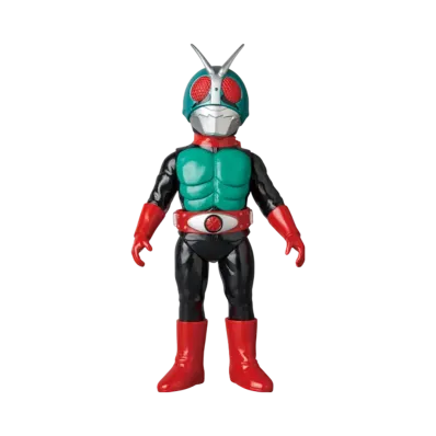 MEDICOM TOY "Toei Retro Sofvi Collection" -Masked Rider- Kamen Rider New No. 2 (Thin Line)
