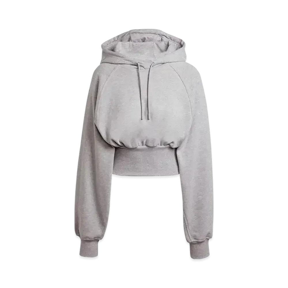 adidas by Stella McCartney Cropped Parka "Medium Grey Heather"