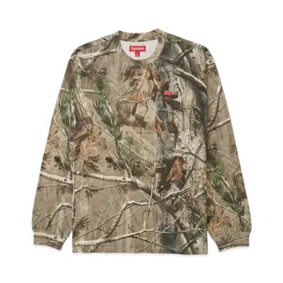 Supreme Small Box L/S Tee (25FW) "Realtree AP Camo"