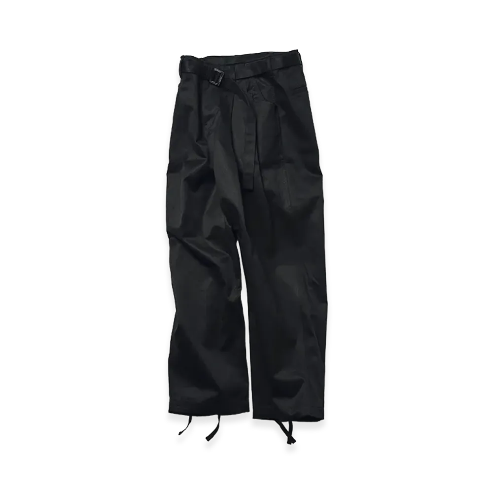 sacai Cotton Chino Pants "Black"