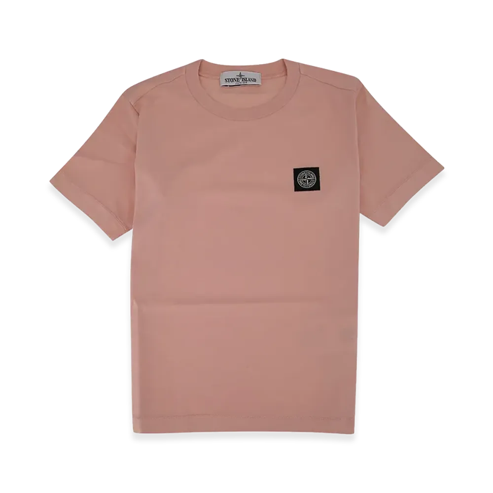 Stone Island Kids SS T-Shirt "Pink"