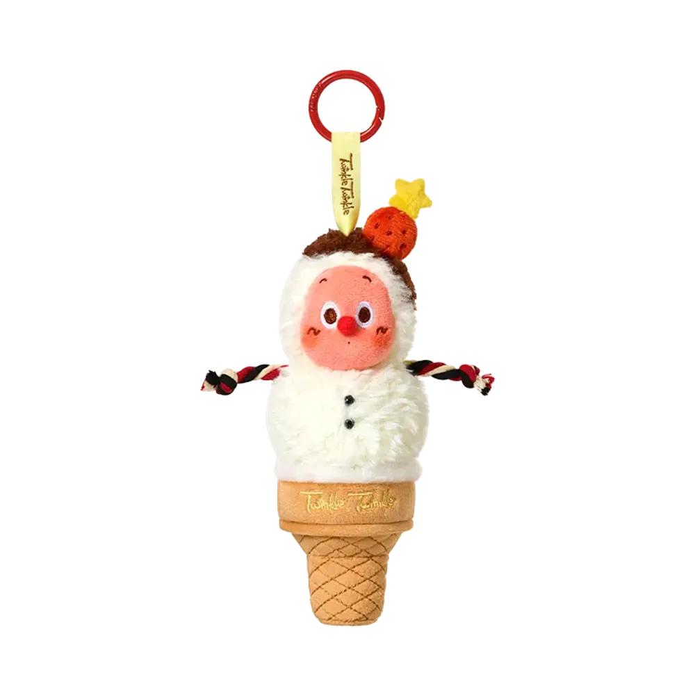POP MART Twinkle Twinkle MOON GELATO Series-Gelato Pendant Snowman Gelato