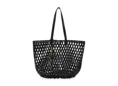 Saint Laurent Women's Beads Shopping Bag "Black"