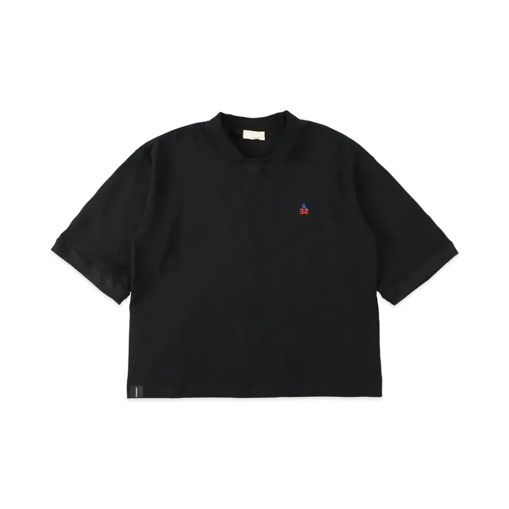 WIND AND SEA WDS A32 (DLM) KANOKO POLO SHIRT "Black"